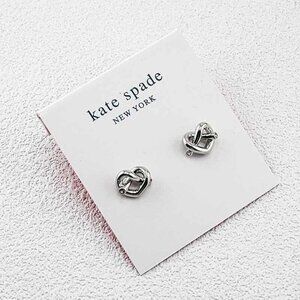 Kate Spade Peach Heart Stud Earrings